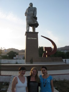 Худжанд. Самый большой памятник Ленину в Средней Азии.