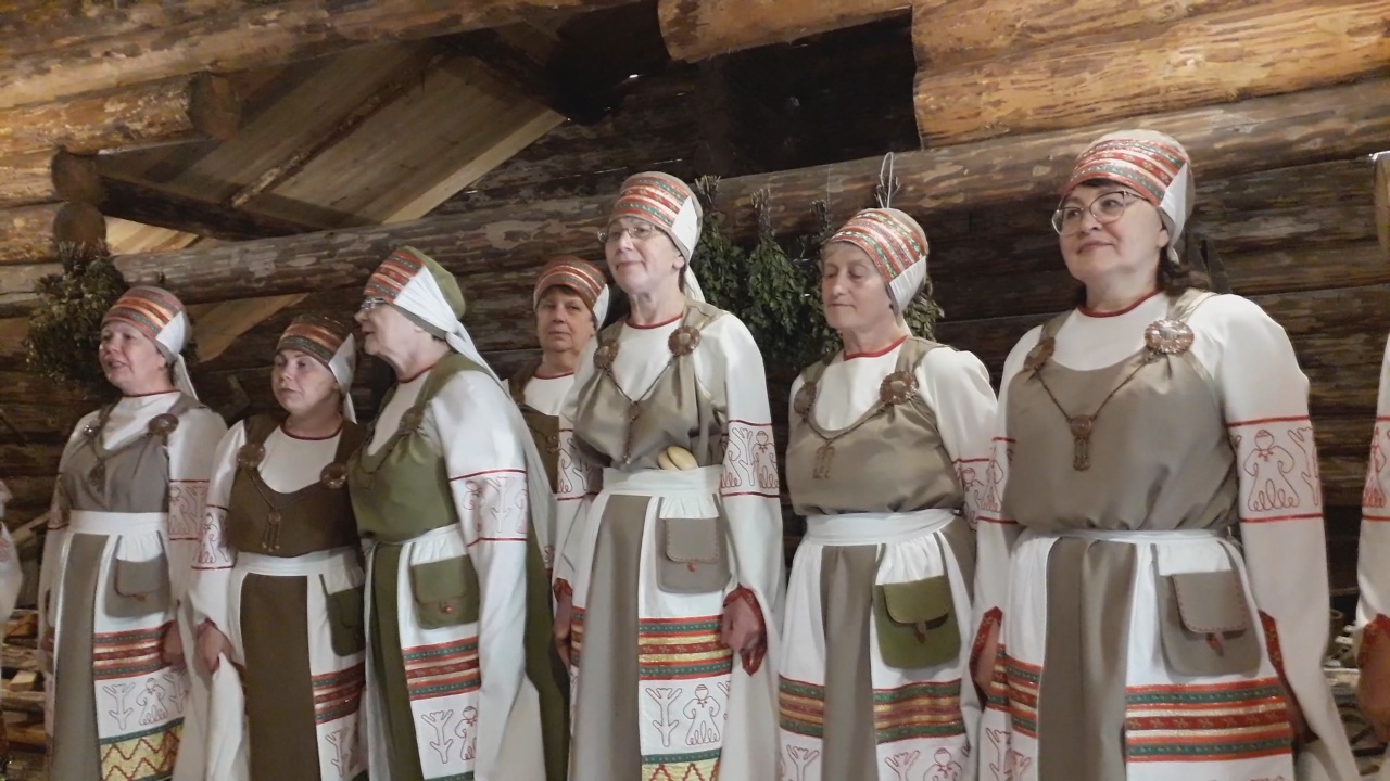 Вепсский народный хор с.Шелтозеро Карелия